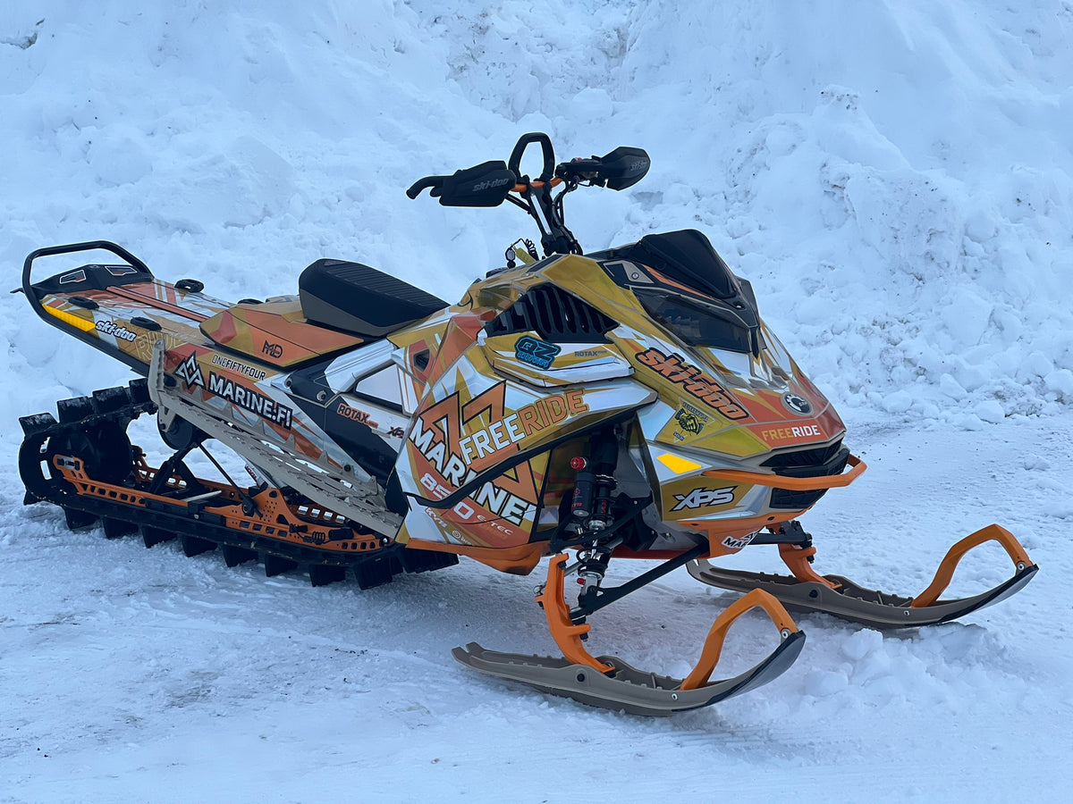Custom-tarrat kelkkoihin